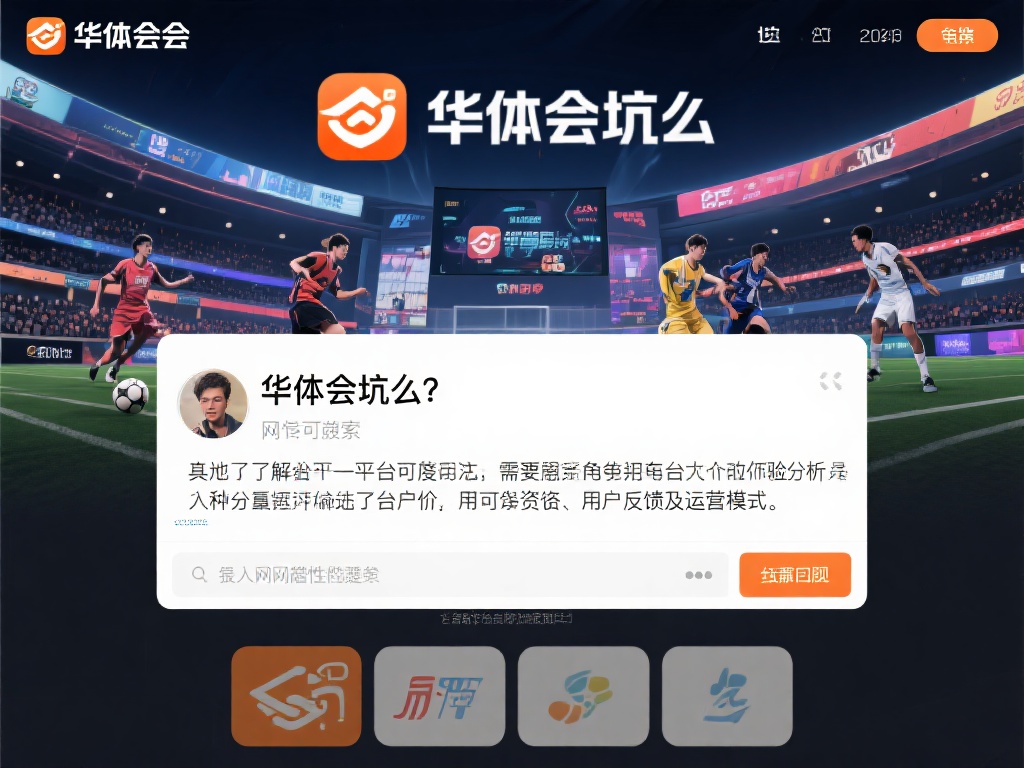 华体会坑么 (华体会平台靠谱吗？用户体验是否存坑？）