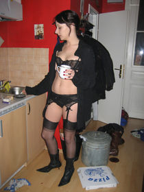 Her hard hole